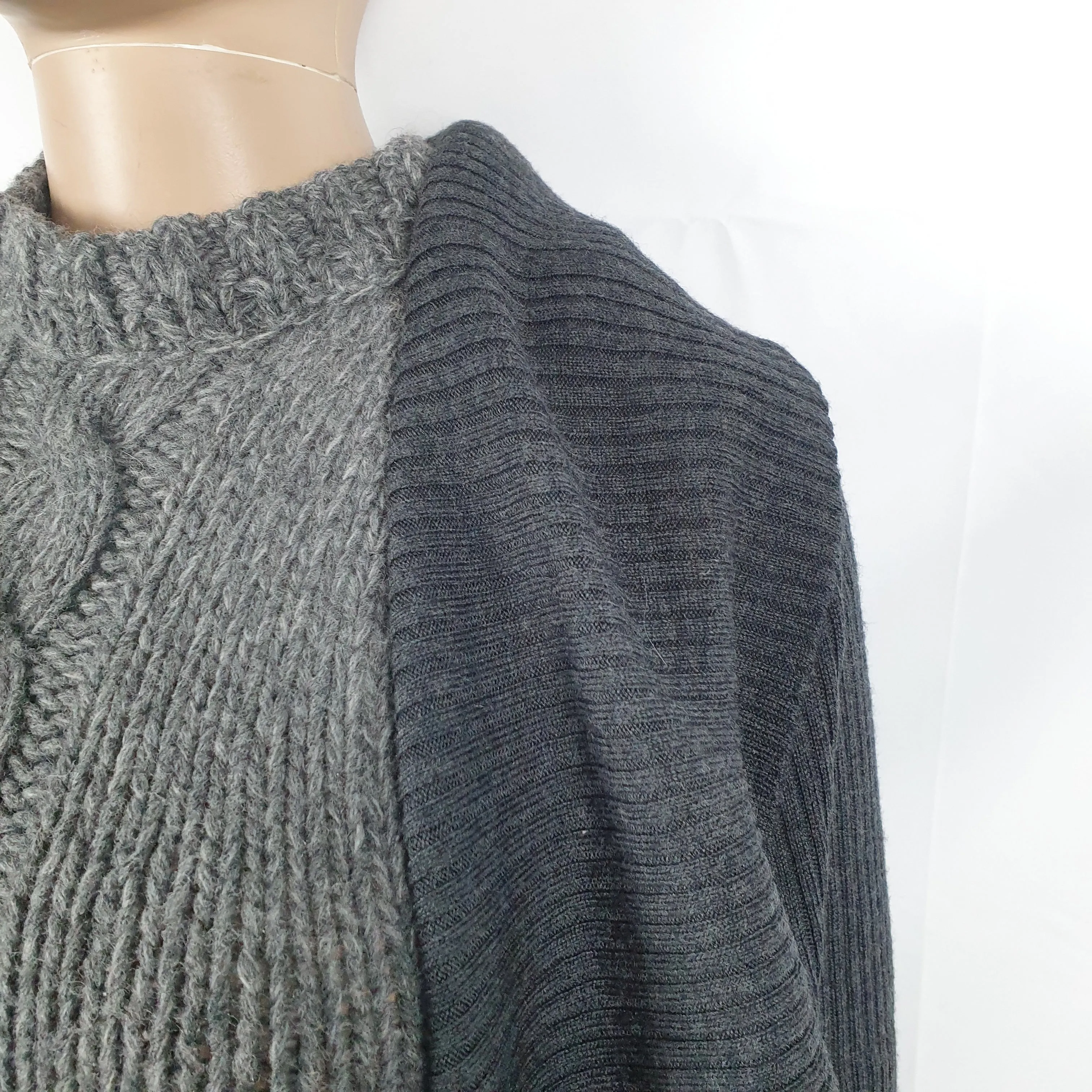 Maxi cardigan Les Copains grigio