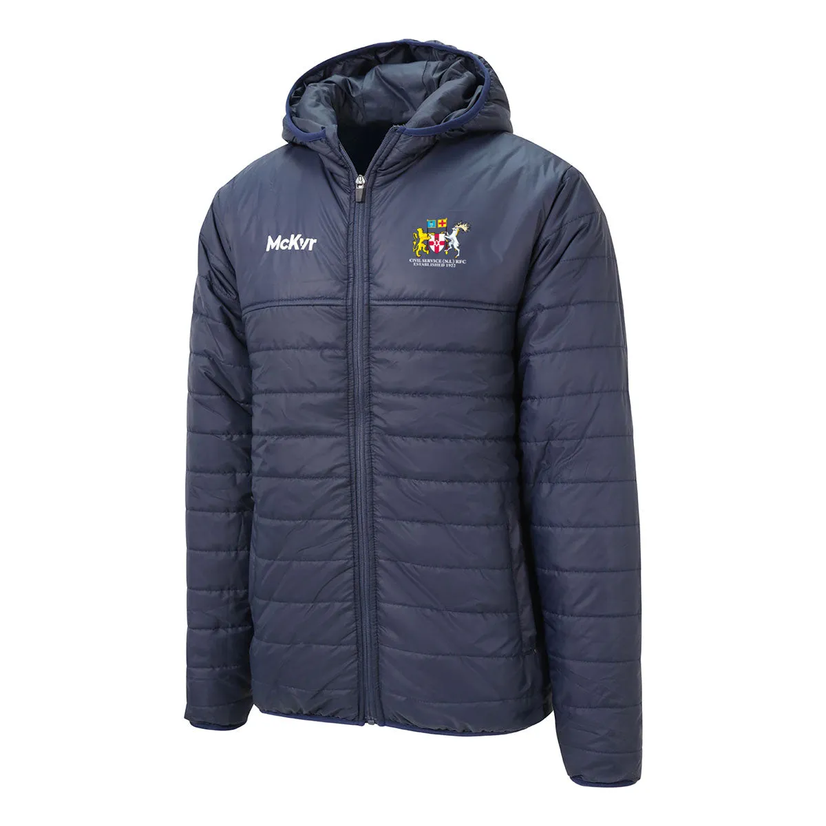 Mc Keever Civil Service NI RFC Core 22 Puffa Jacket - Adult - Navy