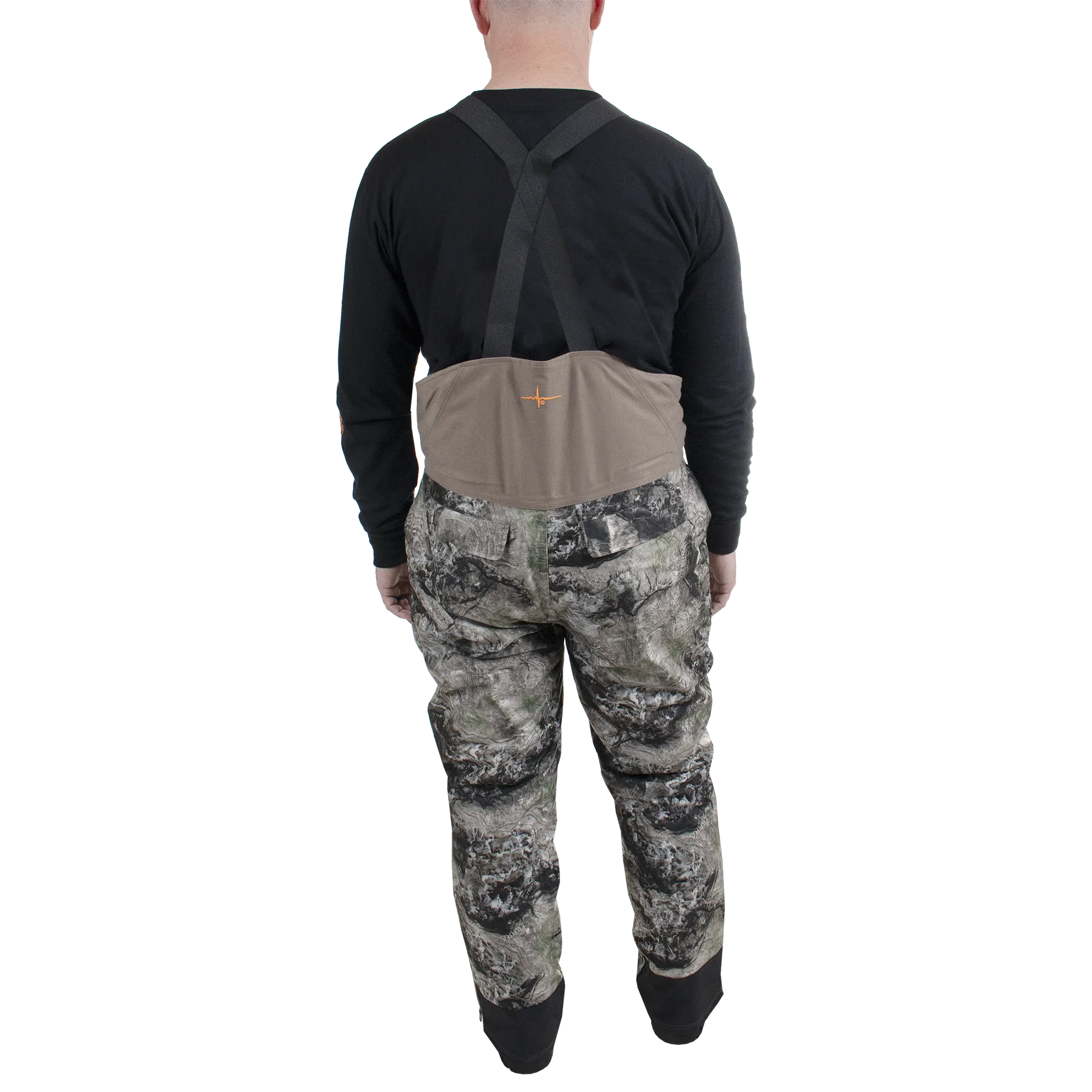 Men's Cedar Branch Insulated Waterproof Bibs - Mossy Oak