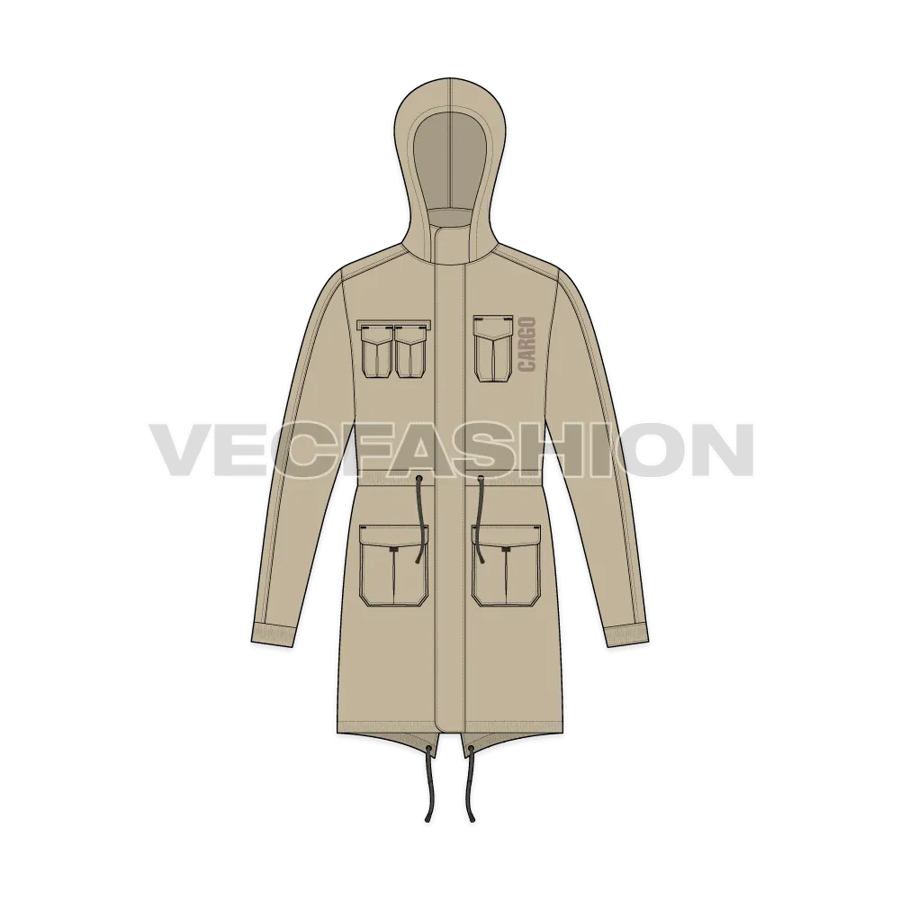 Mens Fishtail Parka Jacket