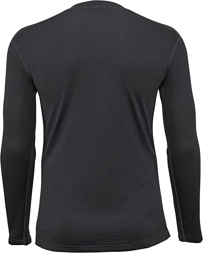 Men's Force Lightweight Stretch Grid Base Layer Crewneck Top