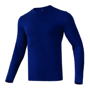 Men's Merino 160g Base Layer Top Royal Blue