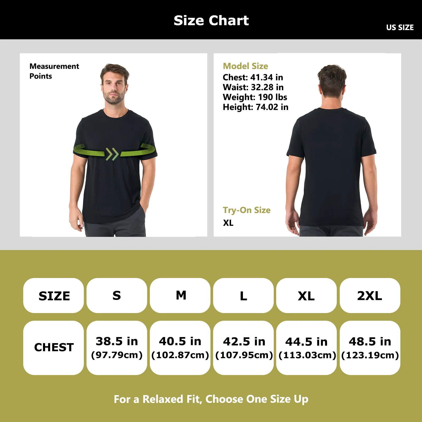 Men's Merino 200g Short Sleeve T-Shirt Black