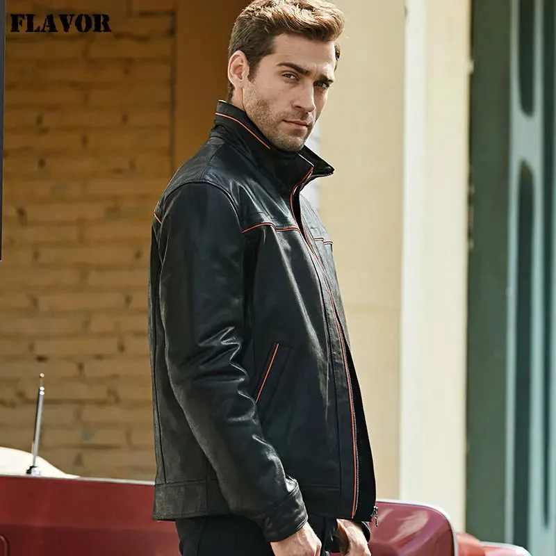 Men's Pigskin Leather Jacket