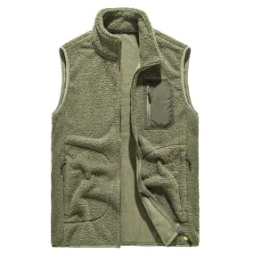 Men's Polar Fleece Waistcoat Sports Vest