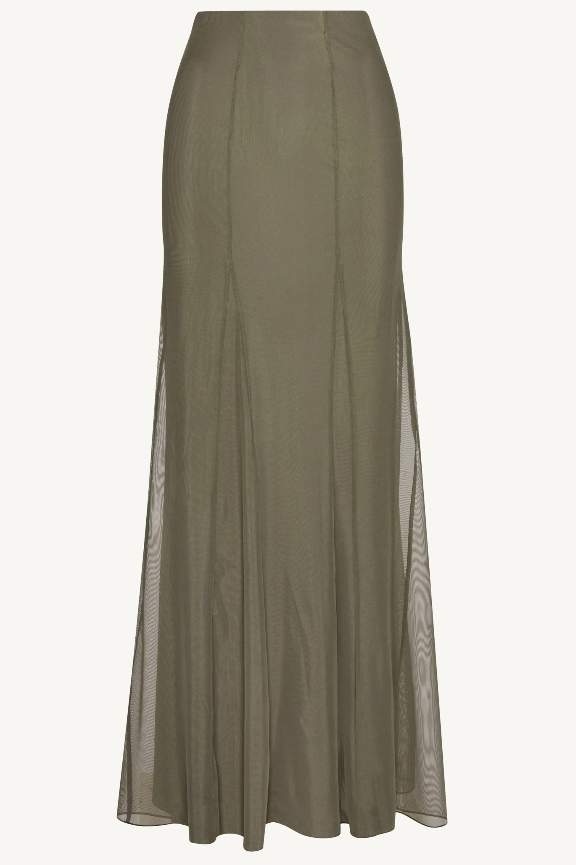 Milia Maxi Skirt - Smokey Olive