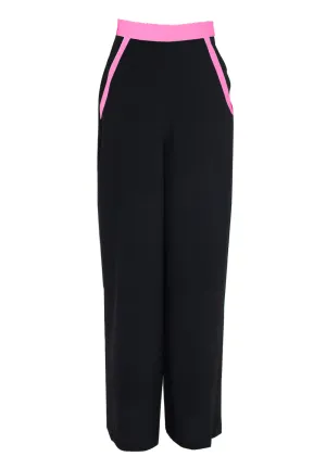 Monochrome - Black Pants (Neon Pink)