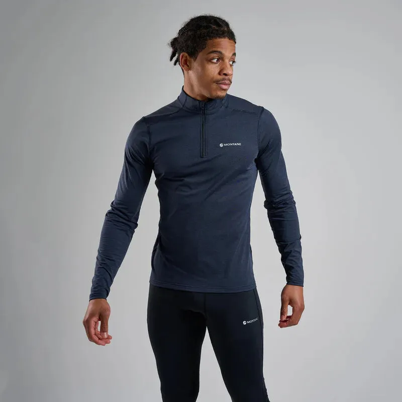 Montane Men's Dart XT Thermal Zip Neck Long Sleeved Top