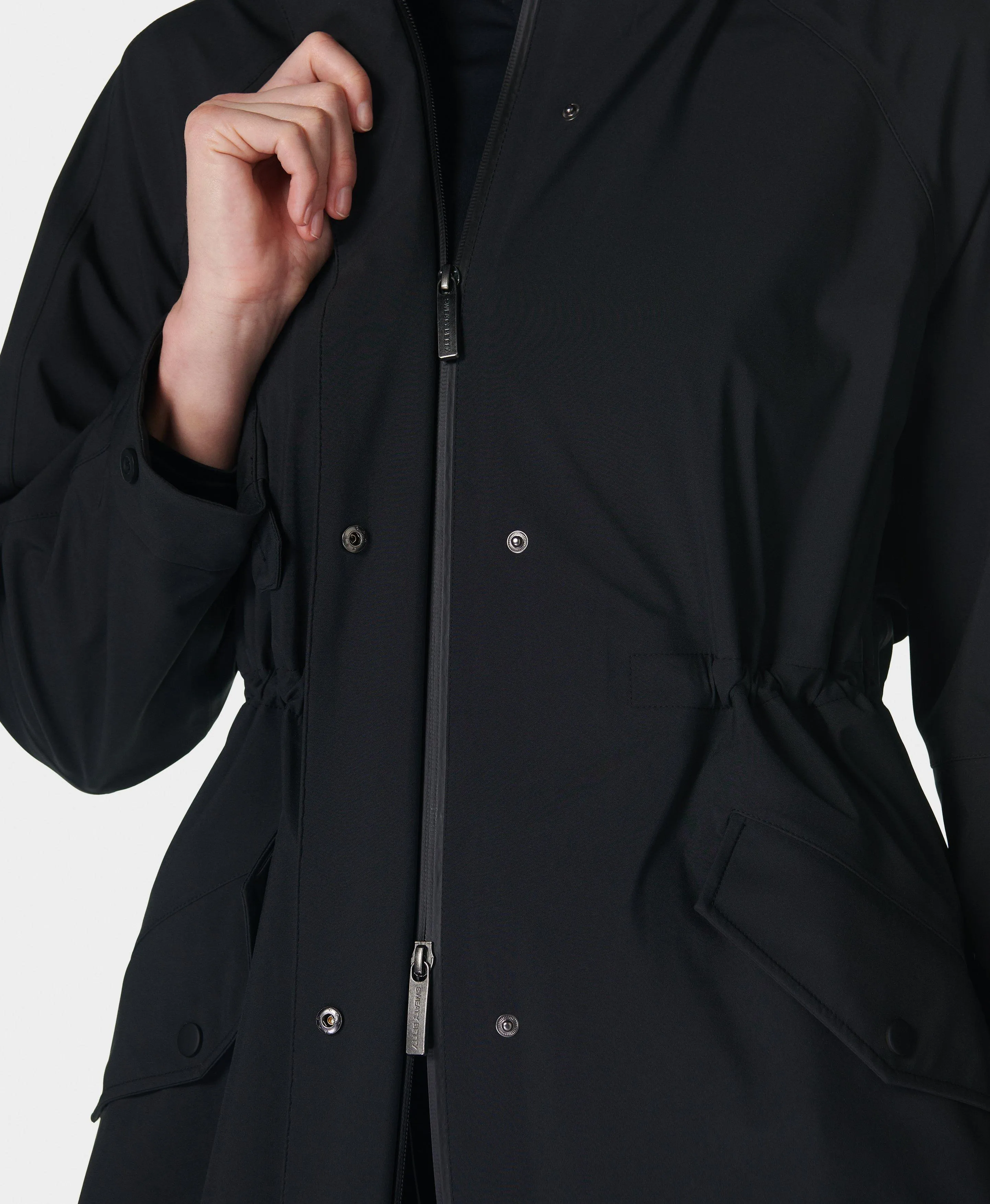 Motion Longline Parka Sb8478 Black