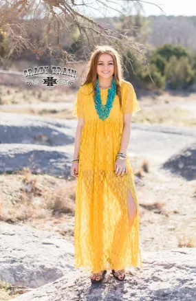 Mustard Rayanne Maxi Dress by Crazy Train