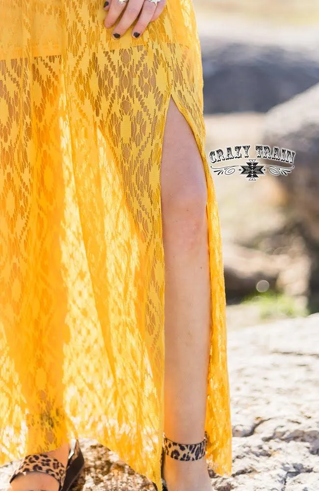 Mustard Rayanne Maxi Dress by Crazy Train