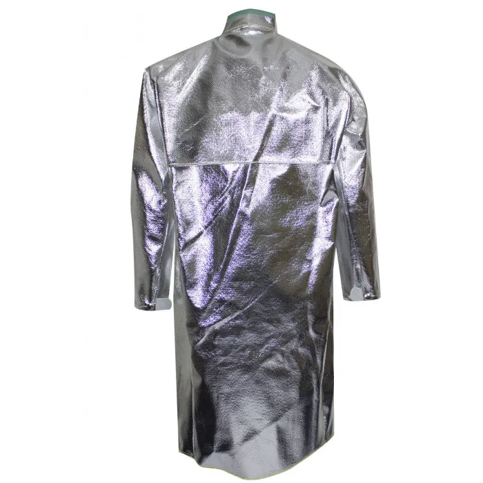 National Safety Apparel Enespro C22QQ 30" Carbon Armours Silvers QQ Aluminized Coat