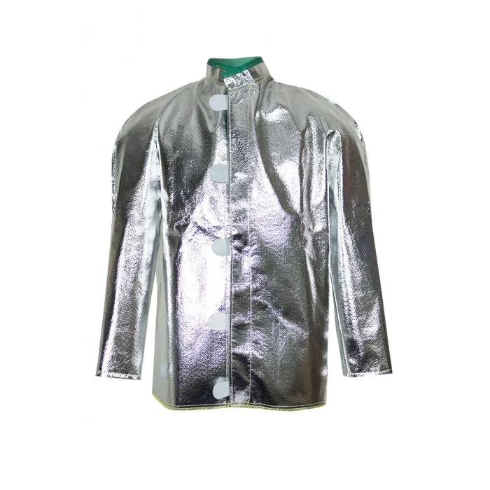 National Safety Apparel Enespro C22QQ 30" Carbon Armours Silvers QQ Aluminized Coat