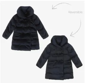 Navy Reversible Coat