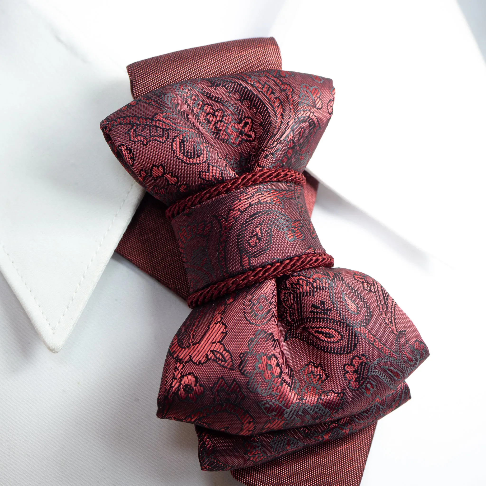 NECKTIE "ROSE WINE "FOR LADIES