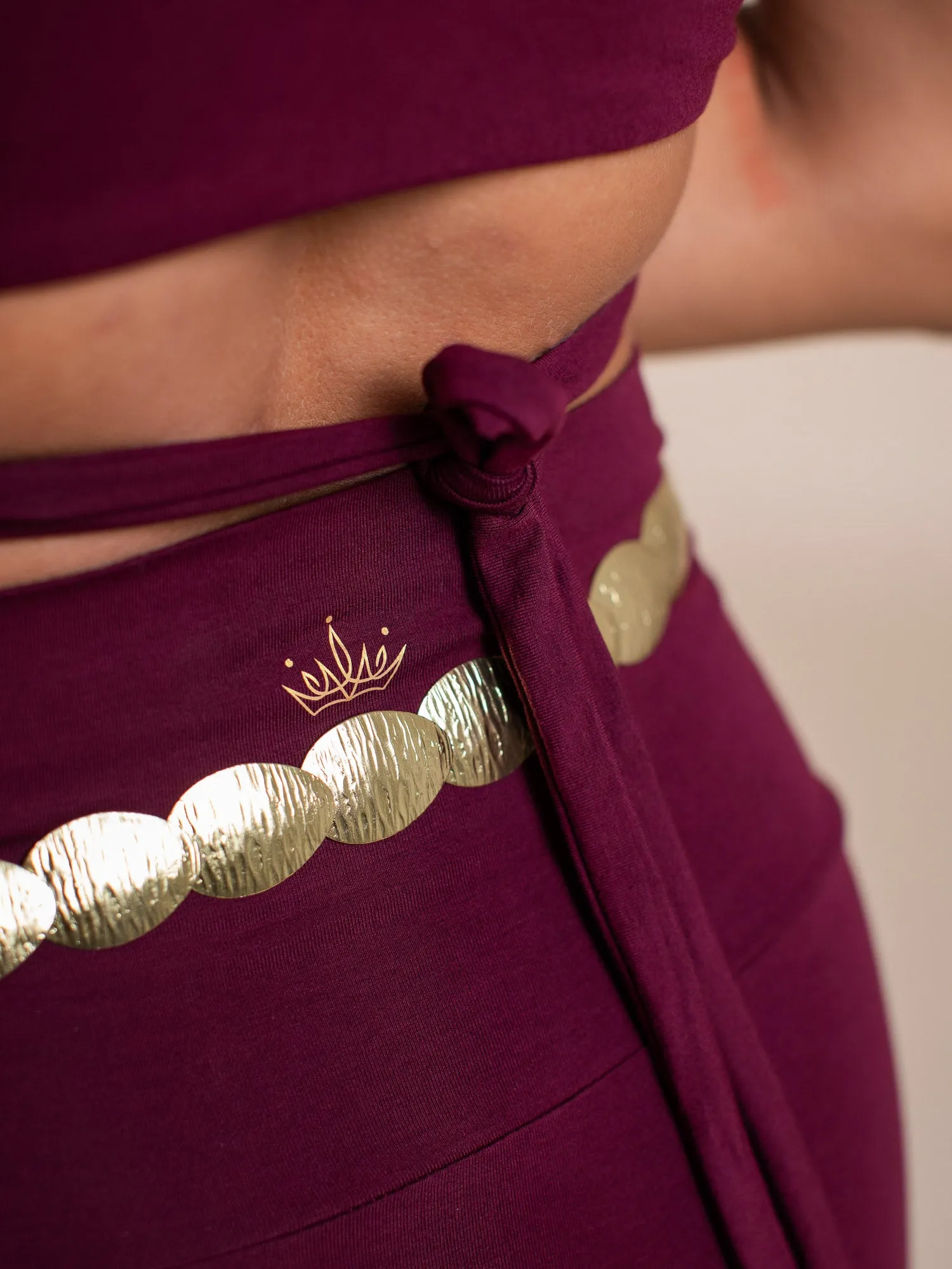 Nefertiti Skirt - Cherry Stone