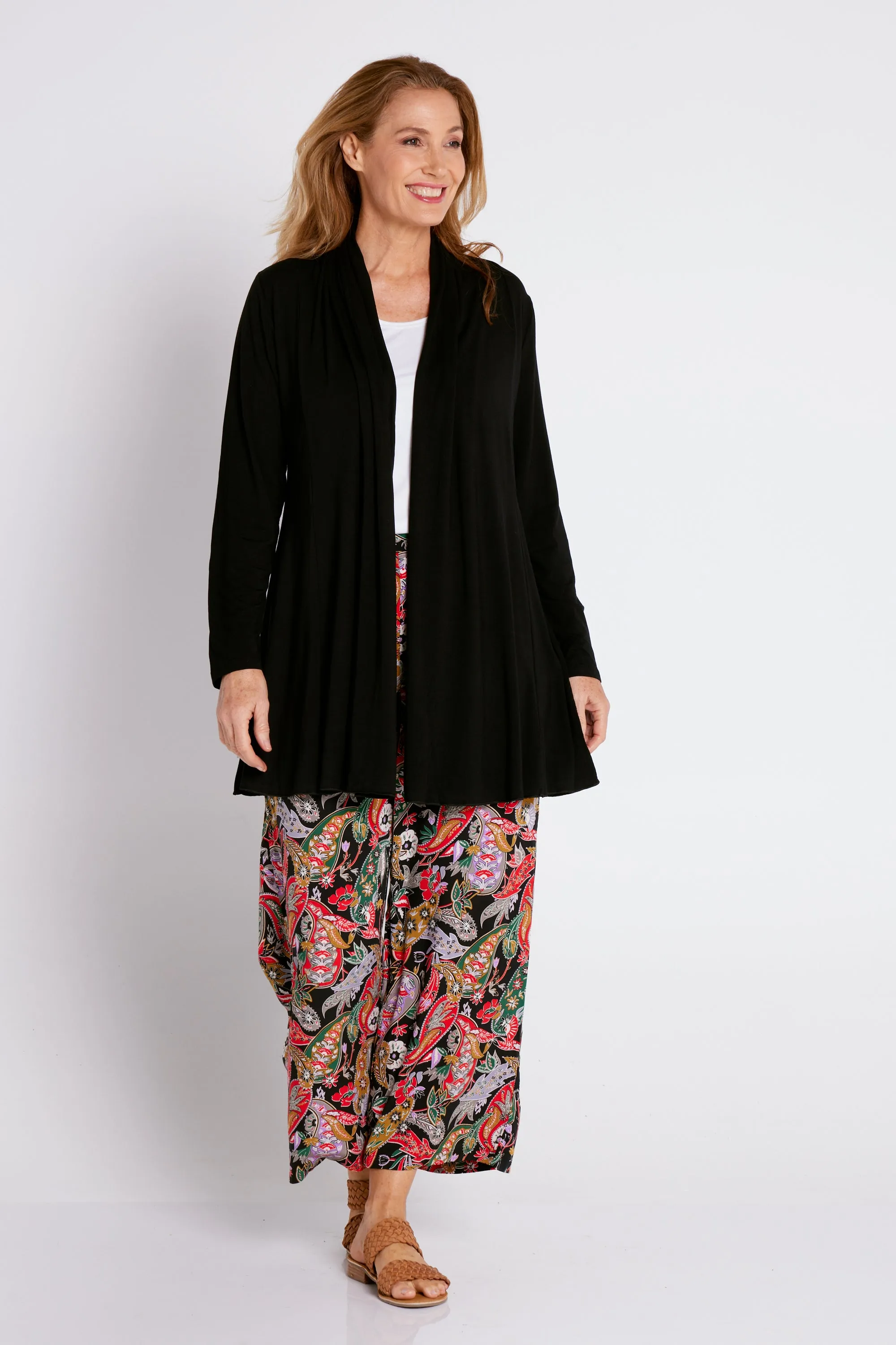 Oaklands Bamboo Cardi - Black