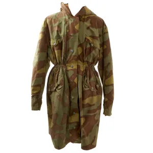 Original German WWII SS Italian Camouflage M1943 Winter Uniform Parka - Rabbit Fur Kharkov