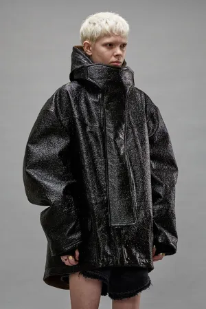 OVERSIZED PARKA - DARK SHINE