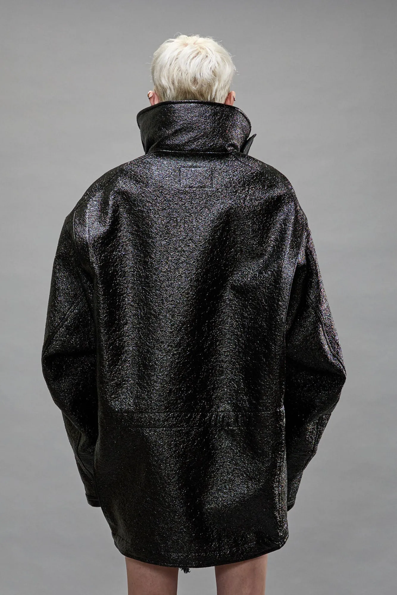 OVERSIZED PARKA - DARK SHINE