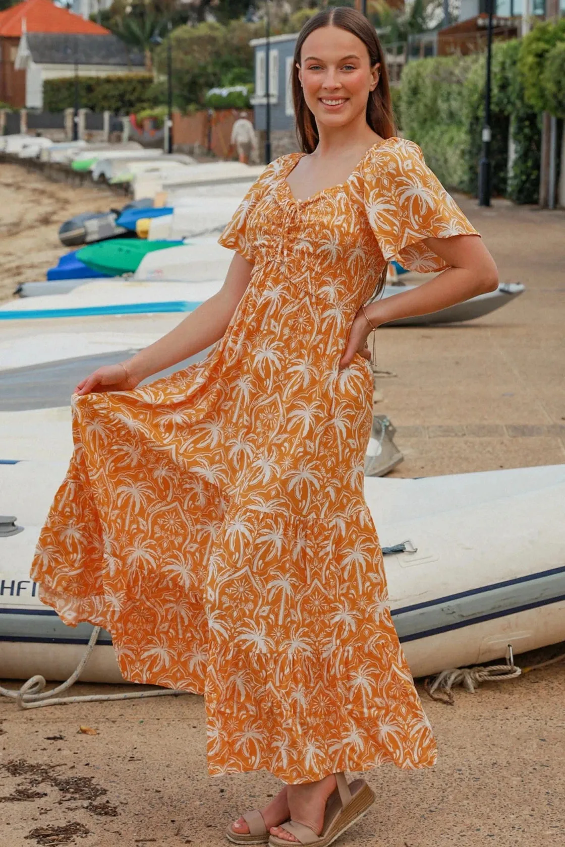 PALM VIEW MAXI DRESS