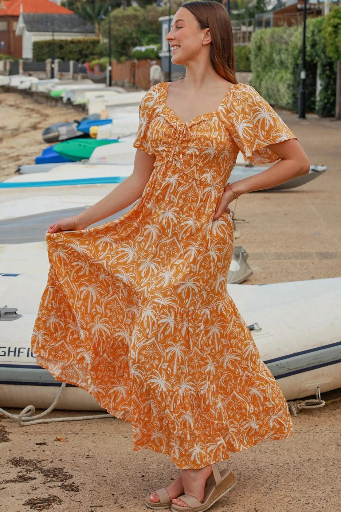 PALM VIEW MAXI DRESS