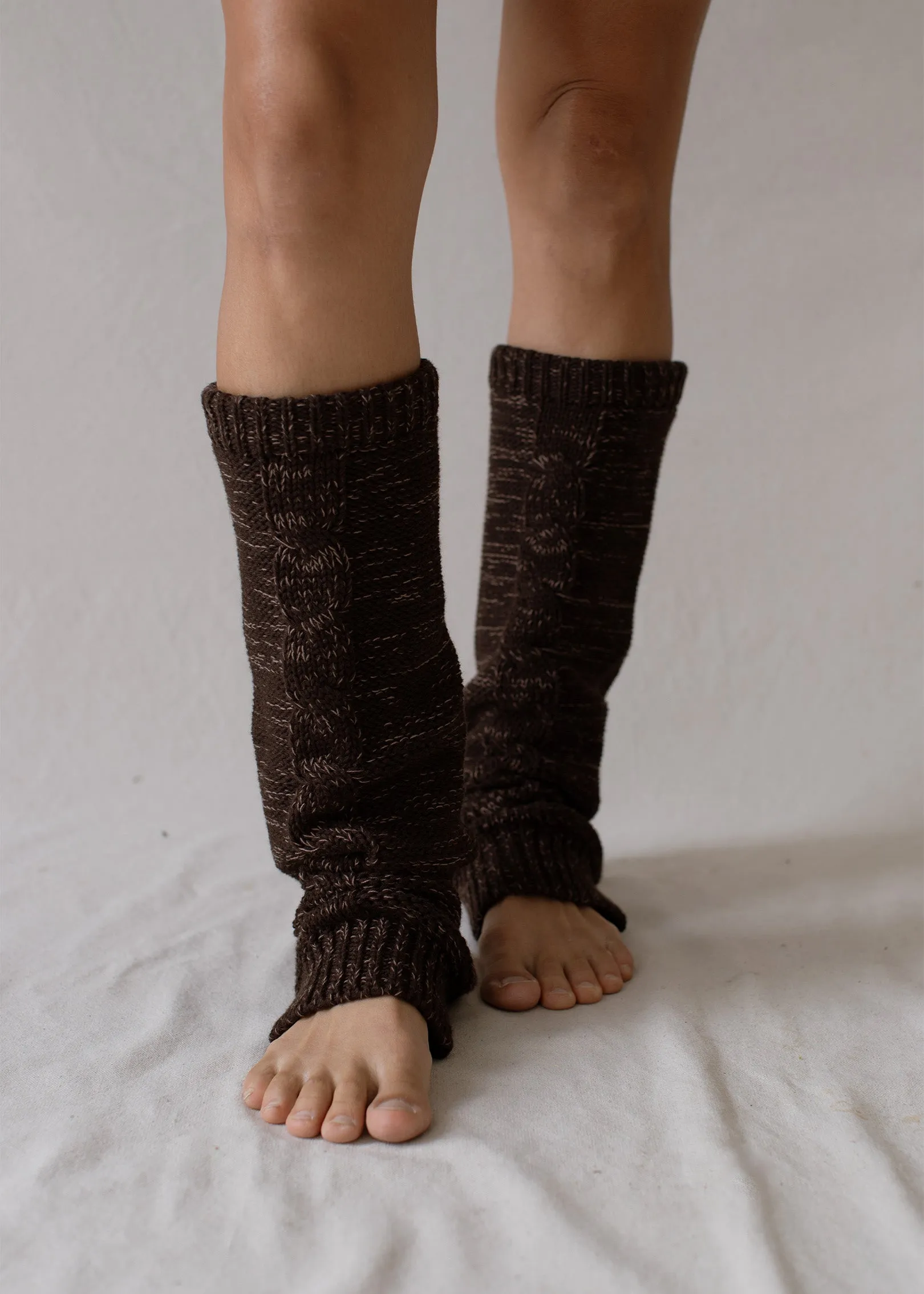 Paloma Leg Warmers Coffee