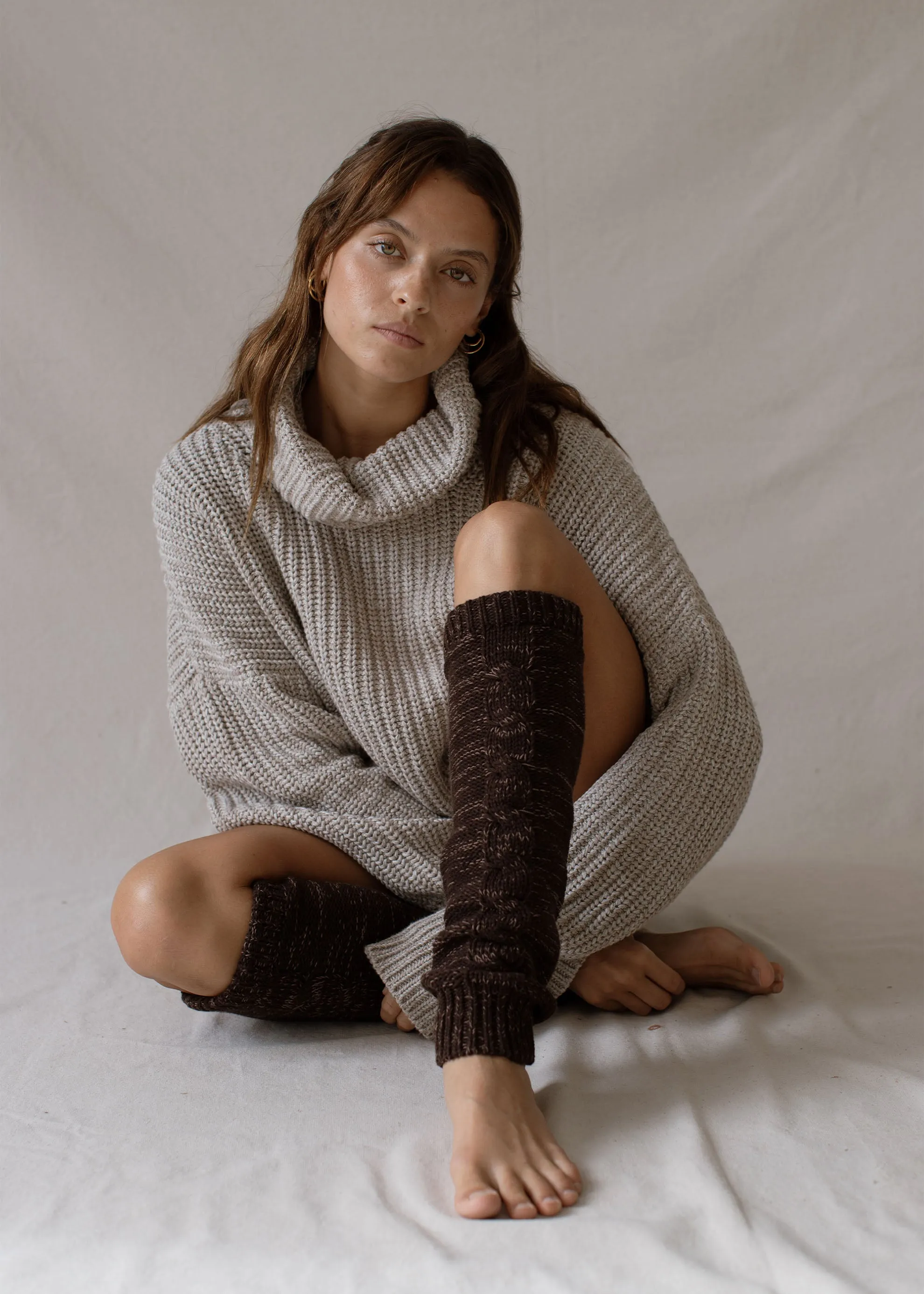 Paloma Leg Warmers Coffee