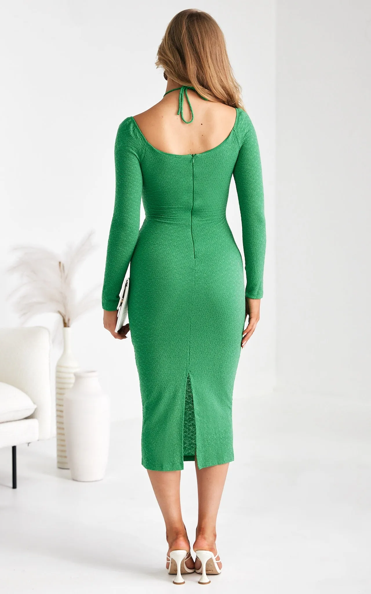 Paparazzi Midi Dress - Green