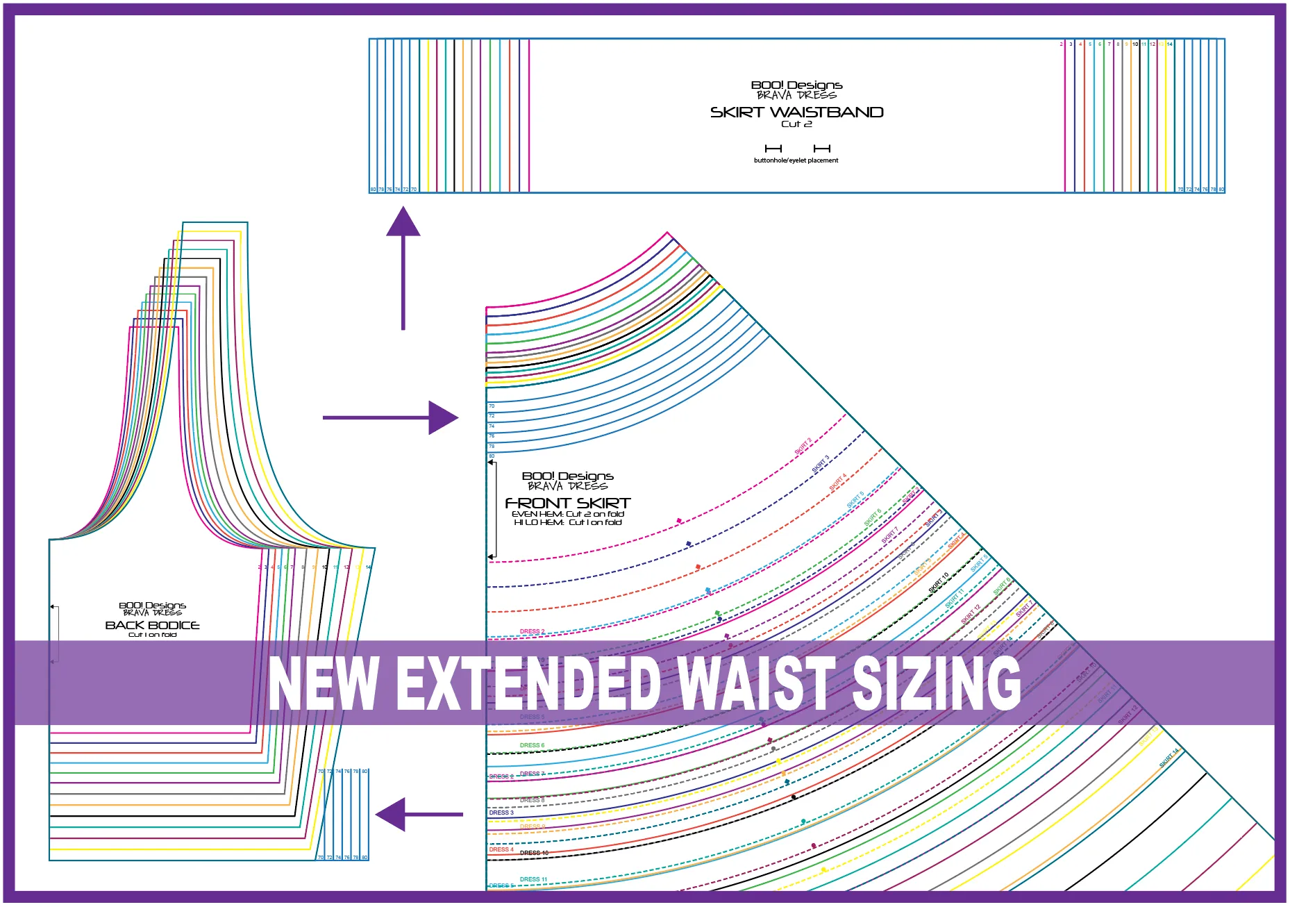 PDF Pattern: Brava Dress