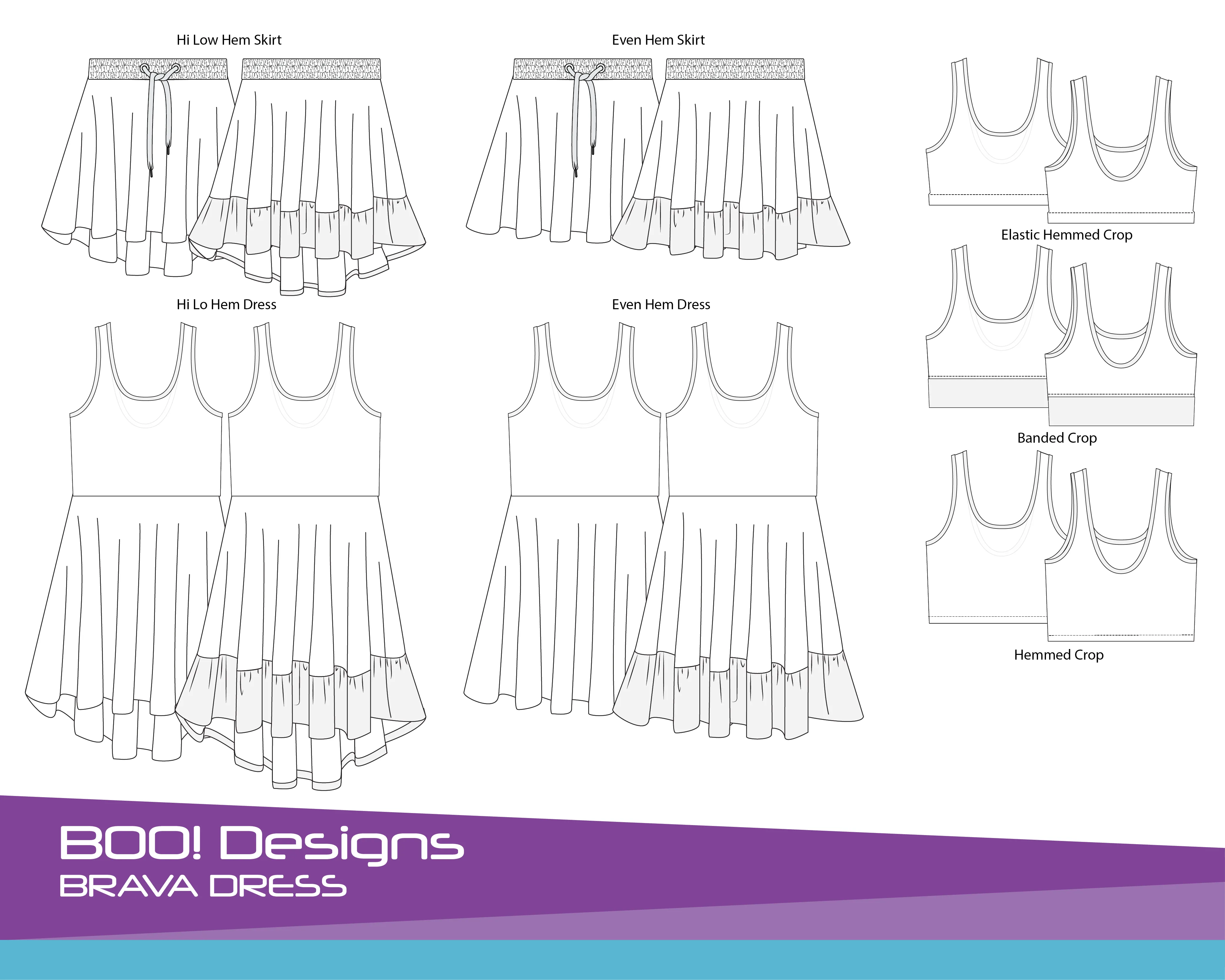 PDF Pattern: Brava Dress