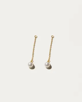 Pearl Chain Ear Jackets