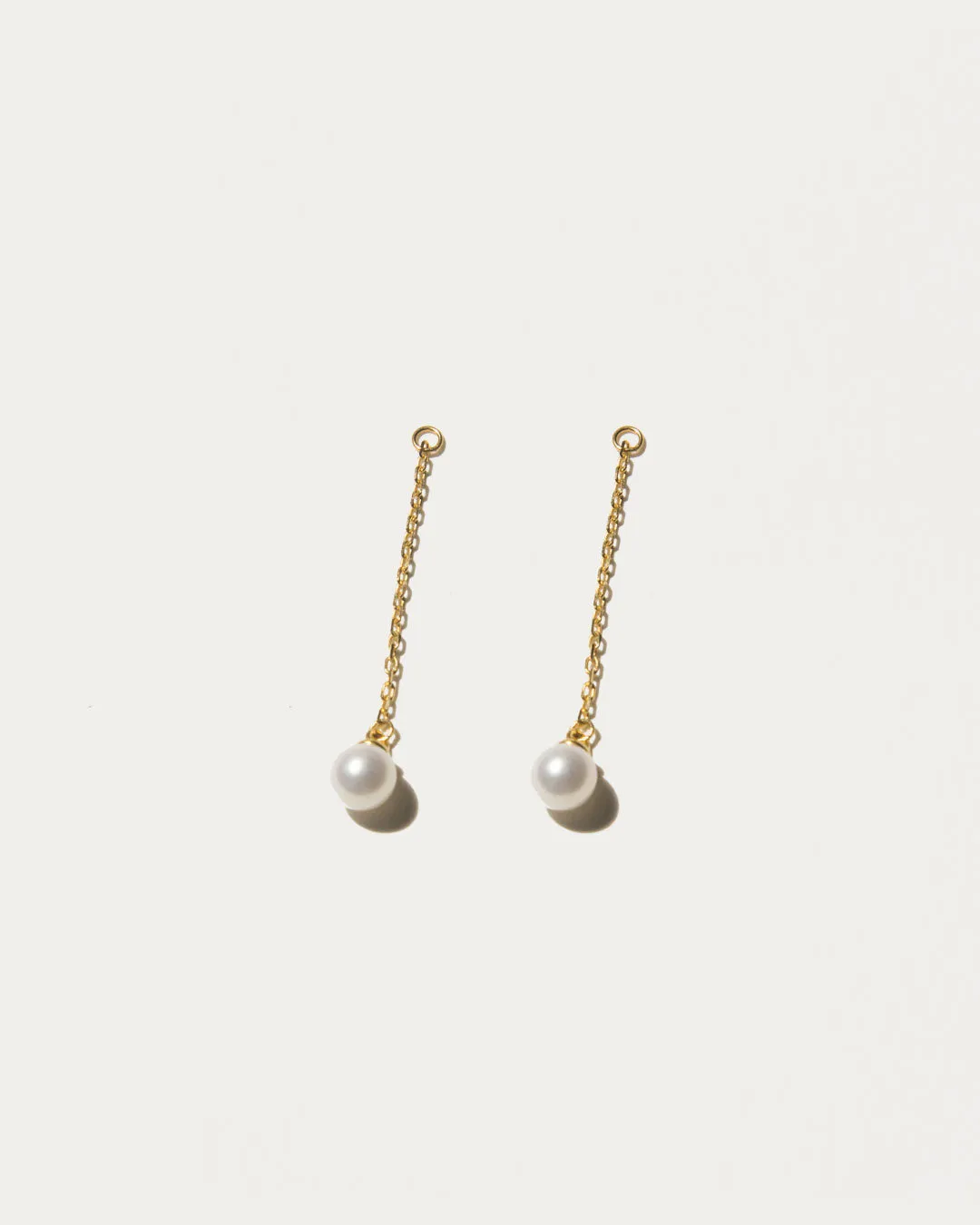 Pearl Chain Ear Jackets