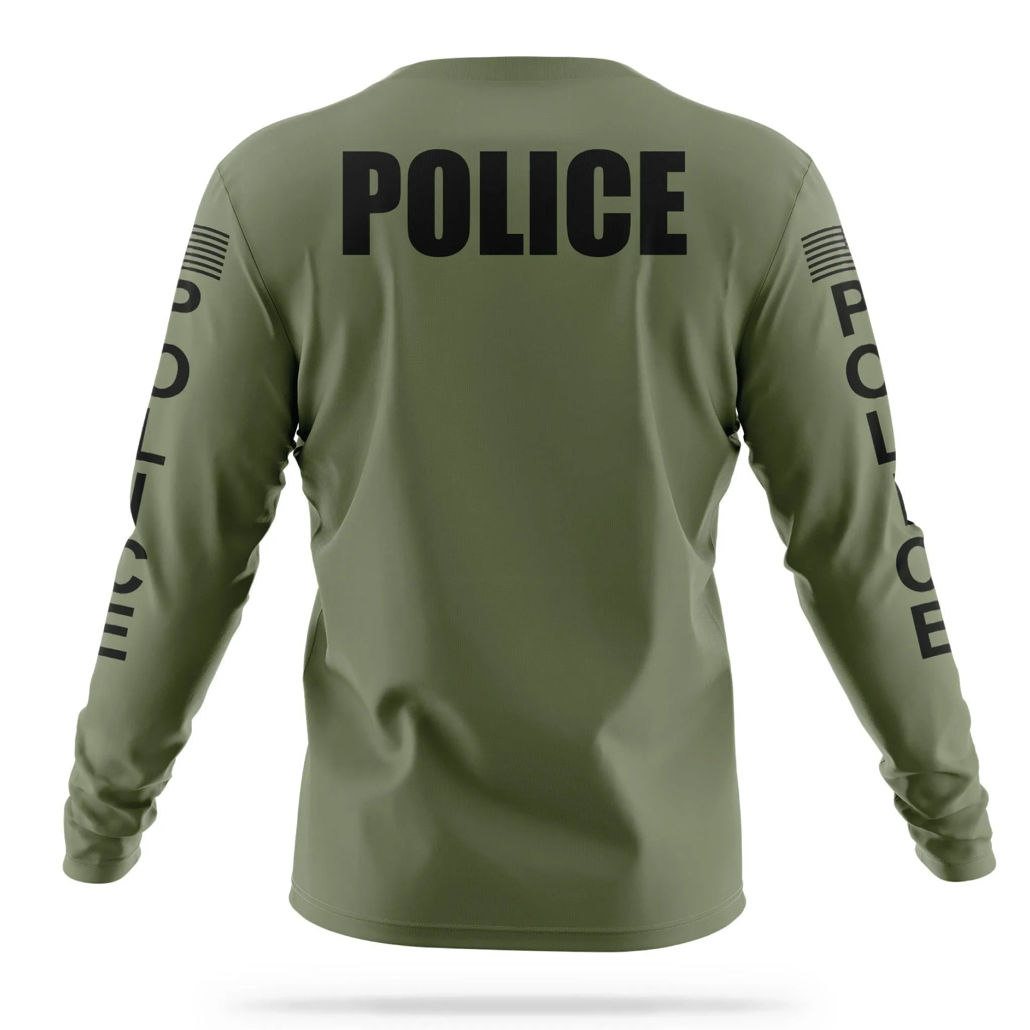 [POLICE] Men's Utility Long Sleeve [GRN/BLK]