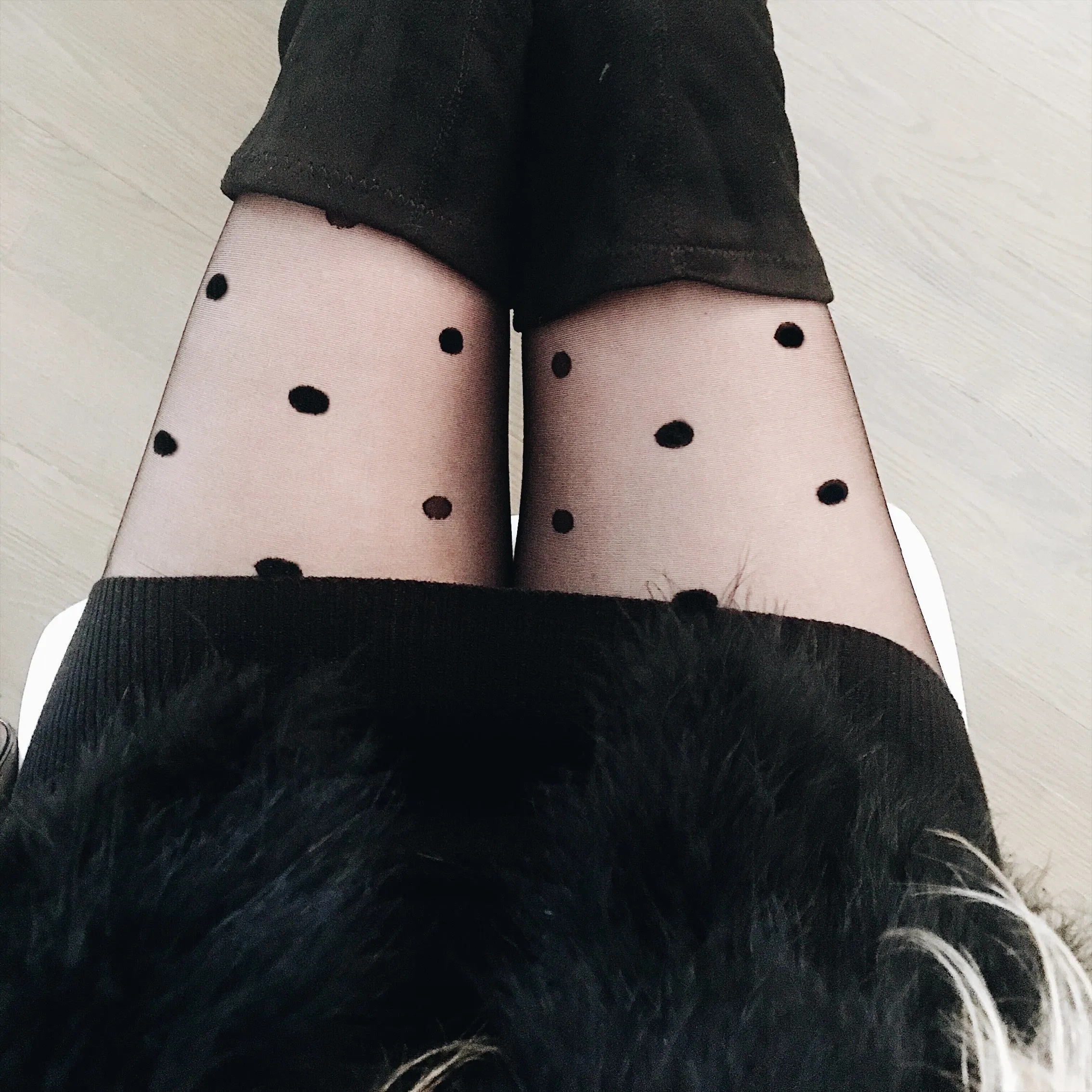 Polka Dot Tights