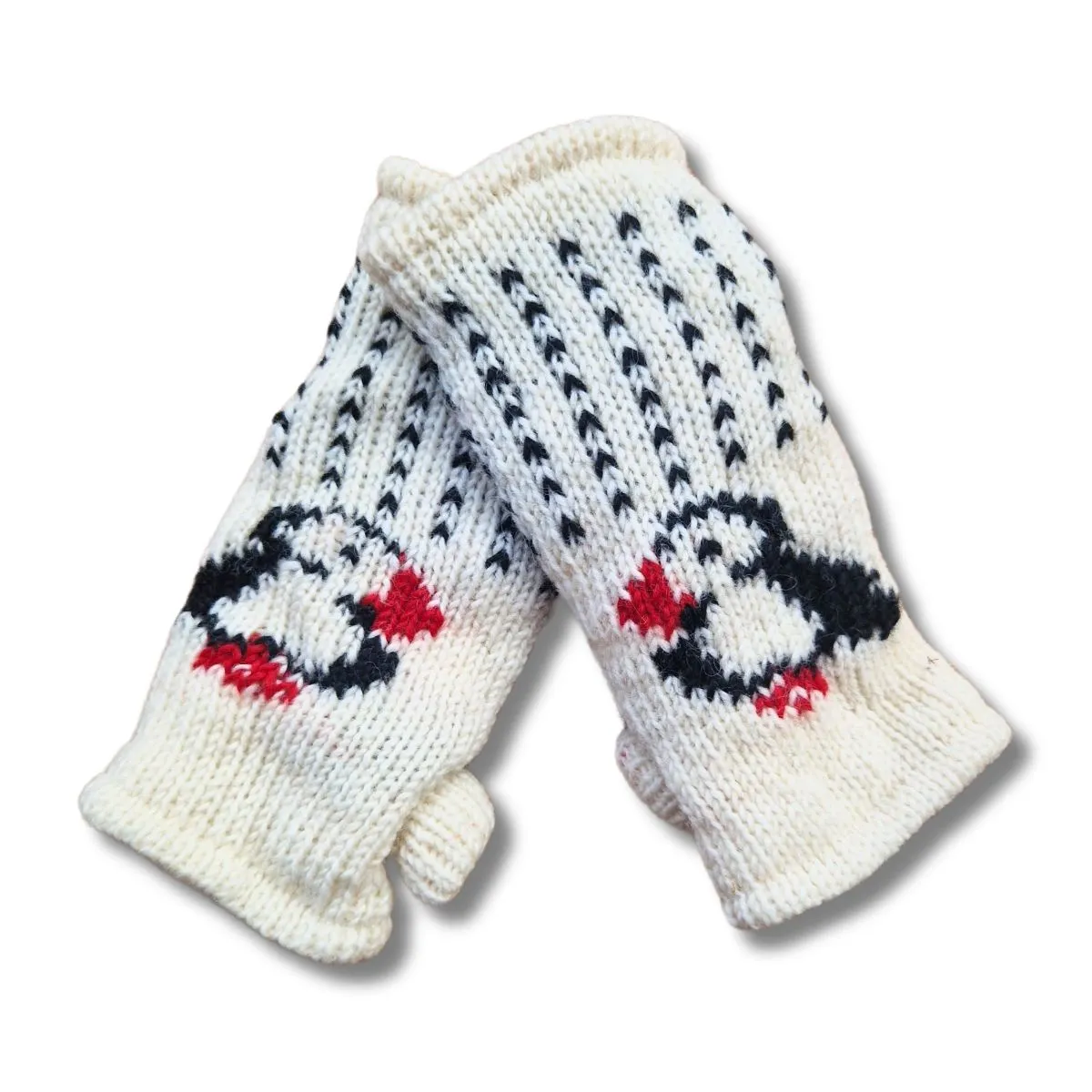 puffin wrist warmers