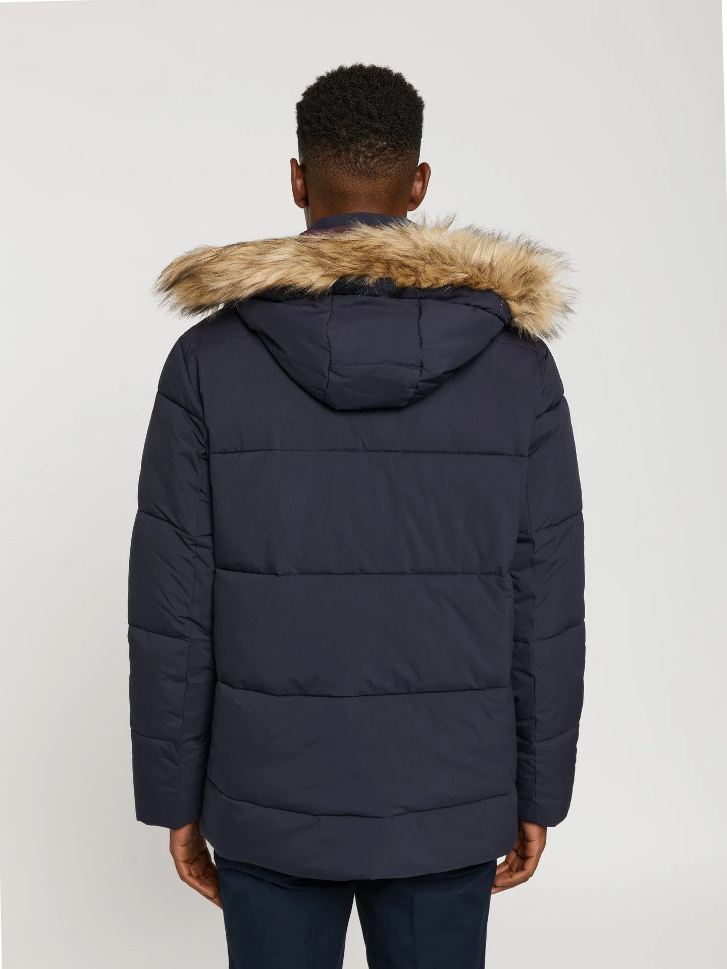 Recycled puff parka