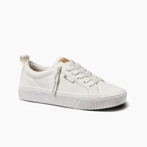 Reef Womens Lay Day Dawn White Leather