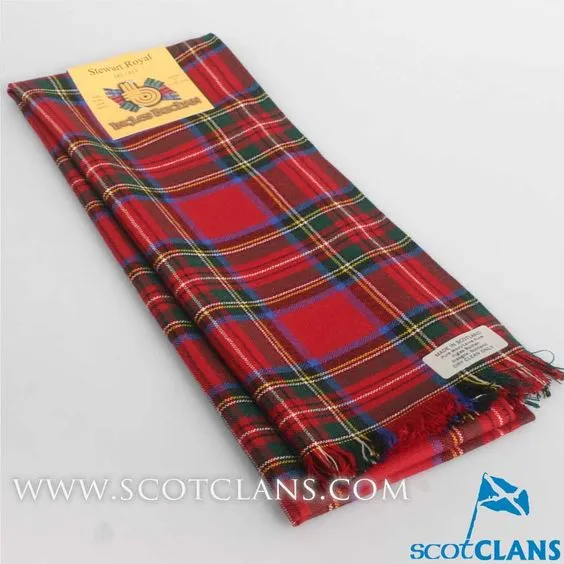 Scarf in Royal Stewart Modern Tartan