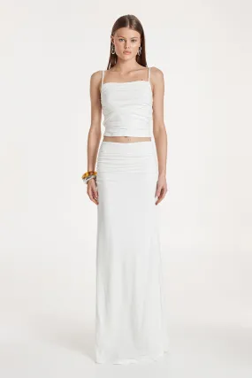 Scarlett Maxi Skirt | White