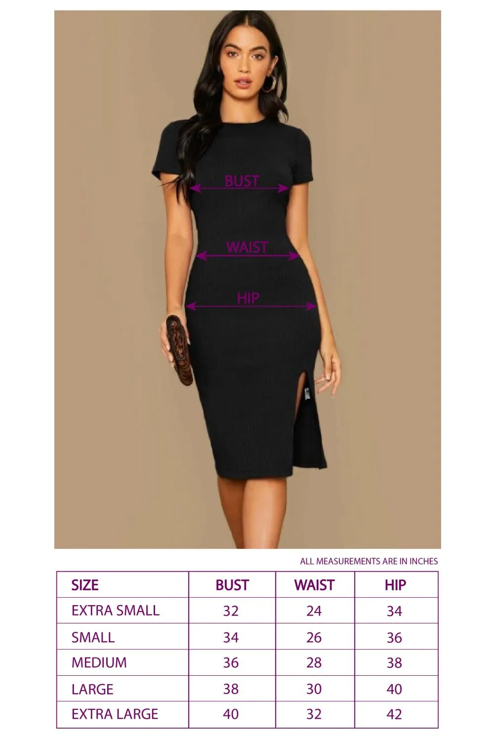 Self Tie Cami Bodycon Dress Black