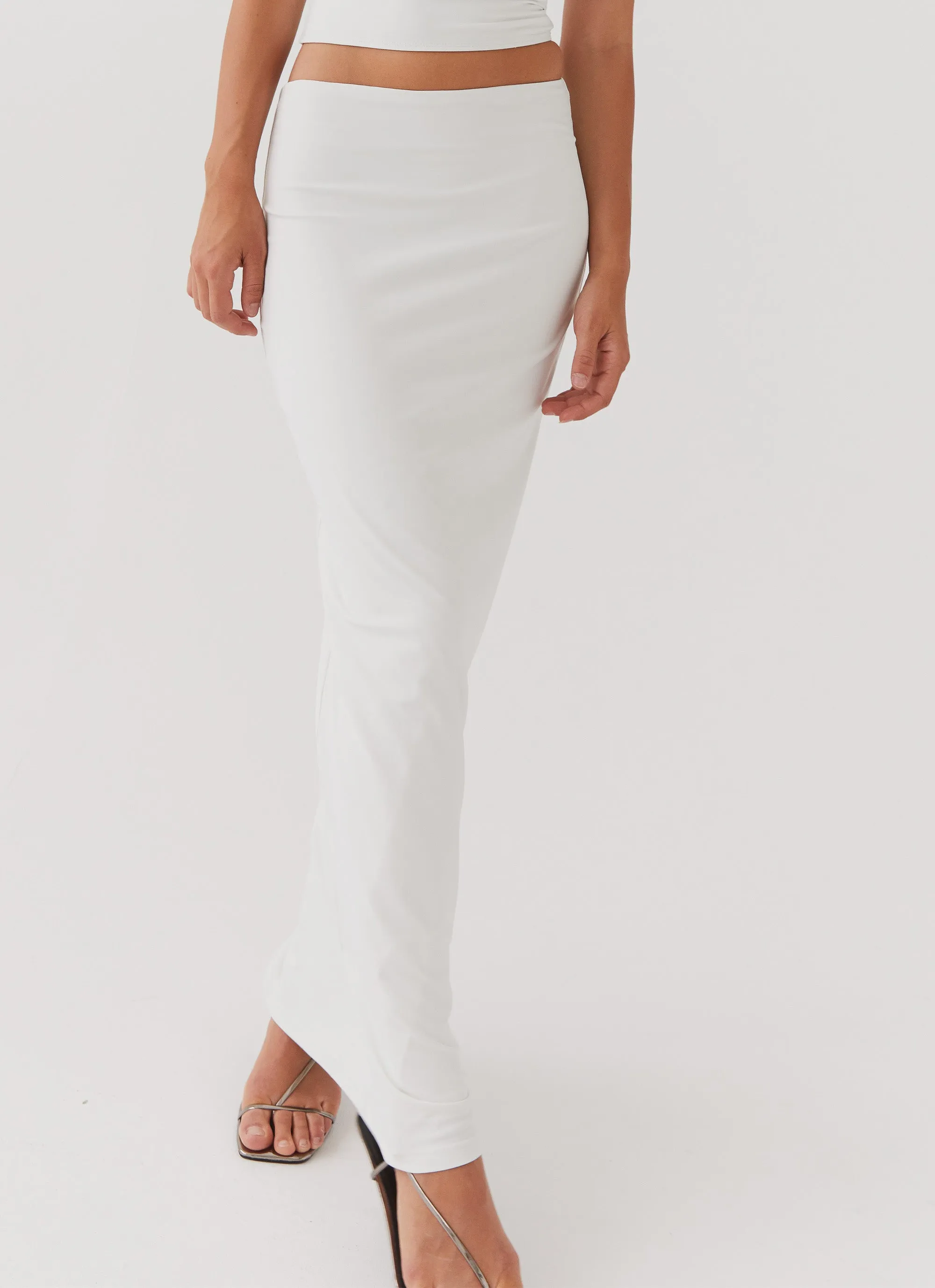 Solace Soul Maxi Skirt - Ivory