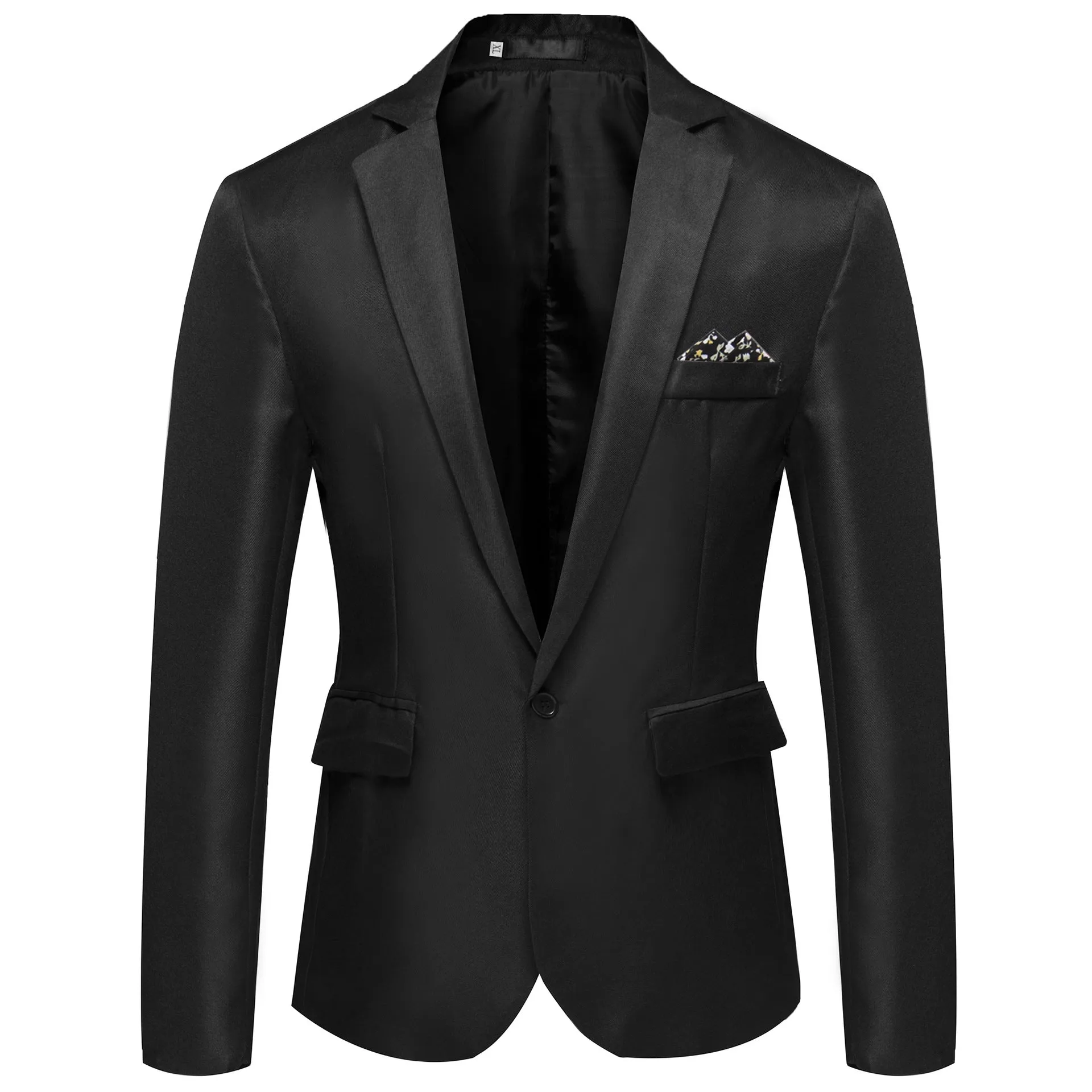 Solid Color Small Suit Hot Sale Men One Button Suit