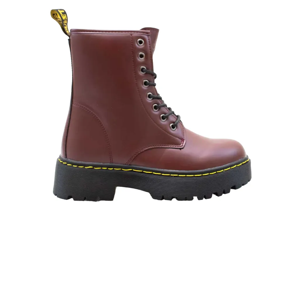 Soviet L Zoe Doc Martin Burg x Ox Blood Boot