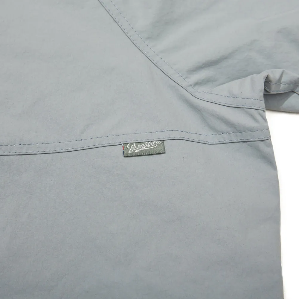 SP STRETCH HOODED ANORAK JACKET SMOKE BLUE