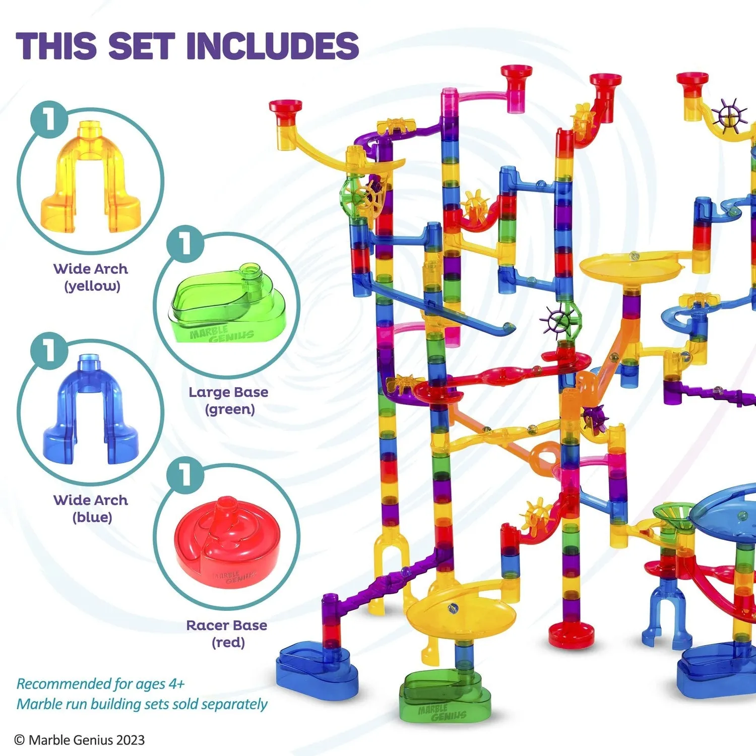 Stable Bases 4-Piece Add-On Set, 4 pieces