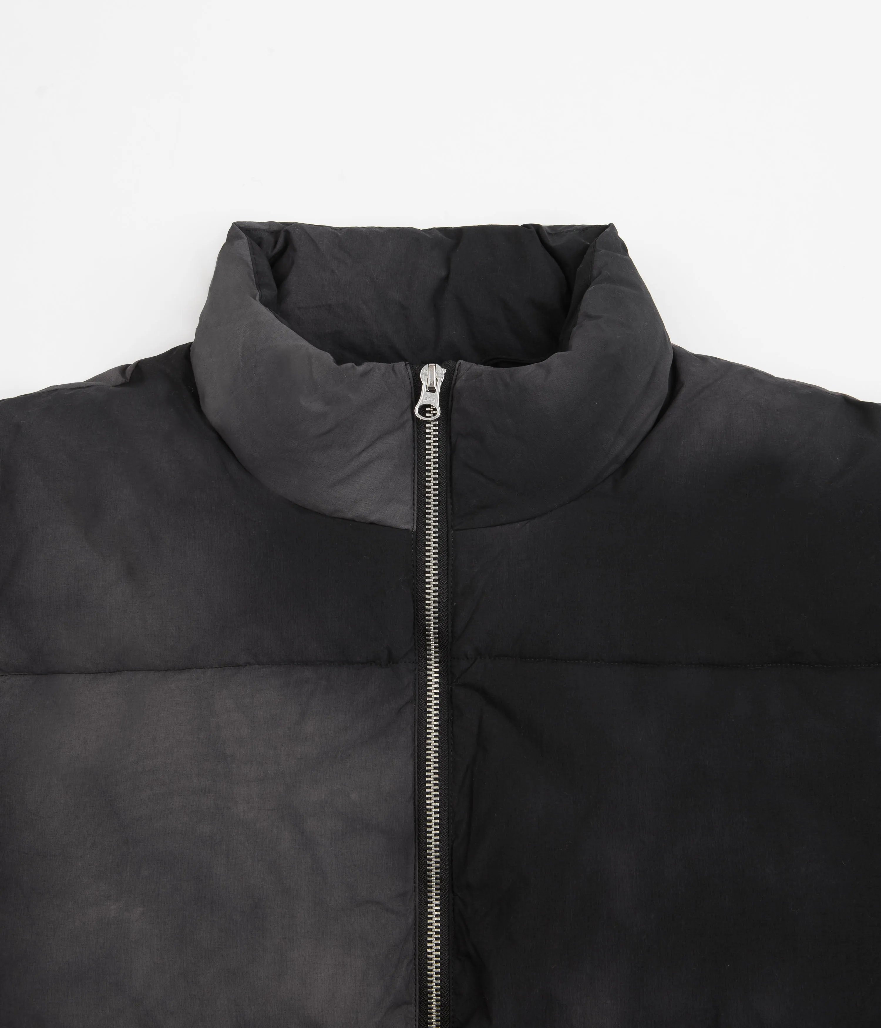 Stussy Recycled Nylon Down Puffer Jacket - Vintage Black