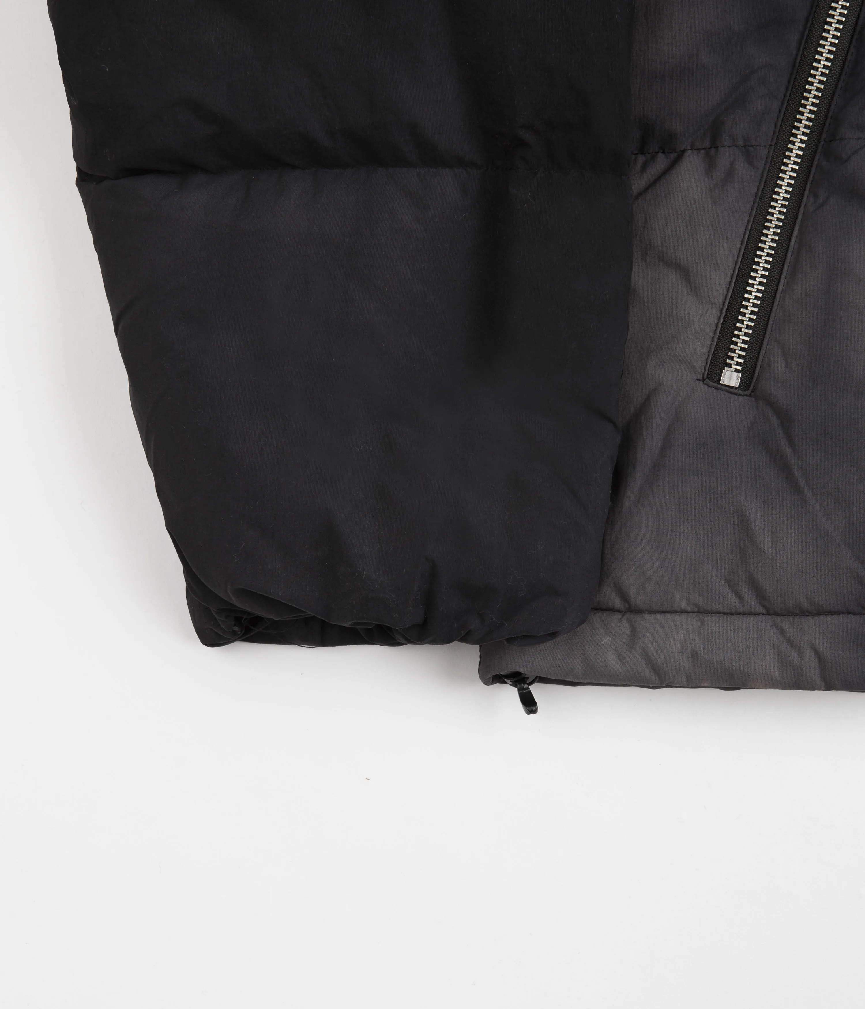 Stussy Recycled Nylon Down Puffer Jacket - Vintage Black