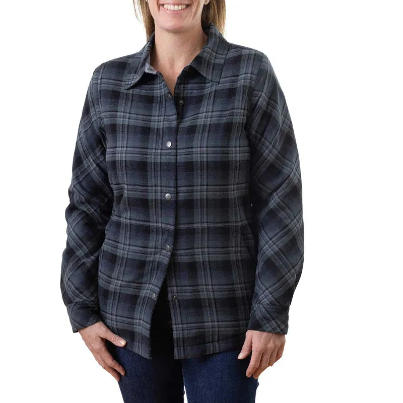 Sugar River -  #236195  Made for the Curvy Girl - Women's Sherpa-Lined Shirt Jacket, work shirt, warm