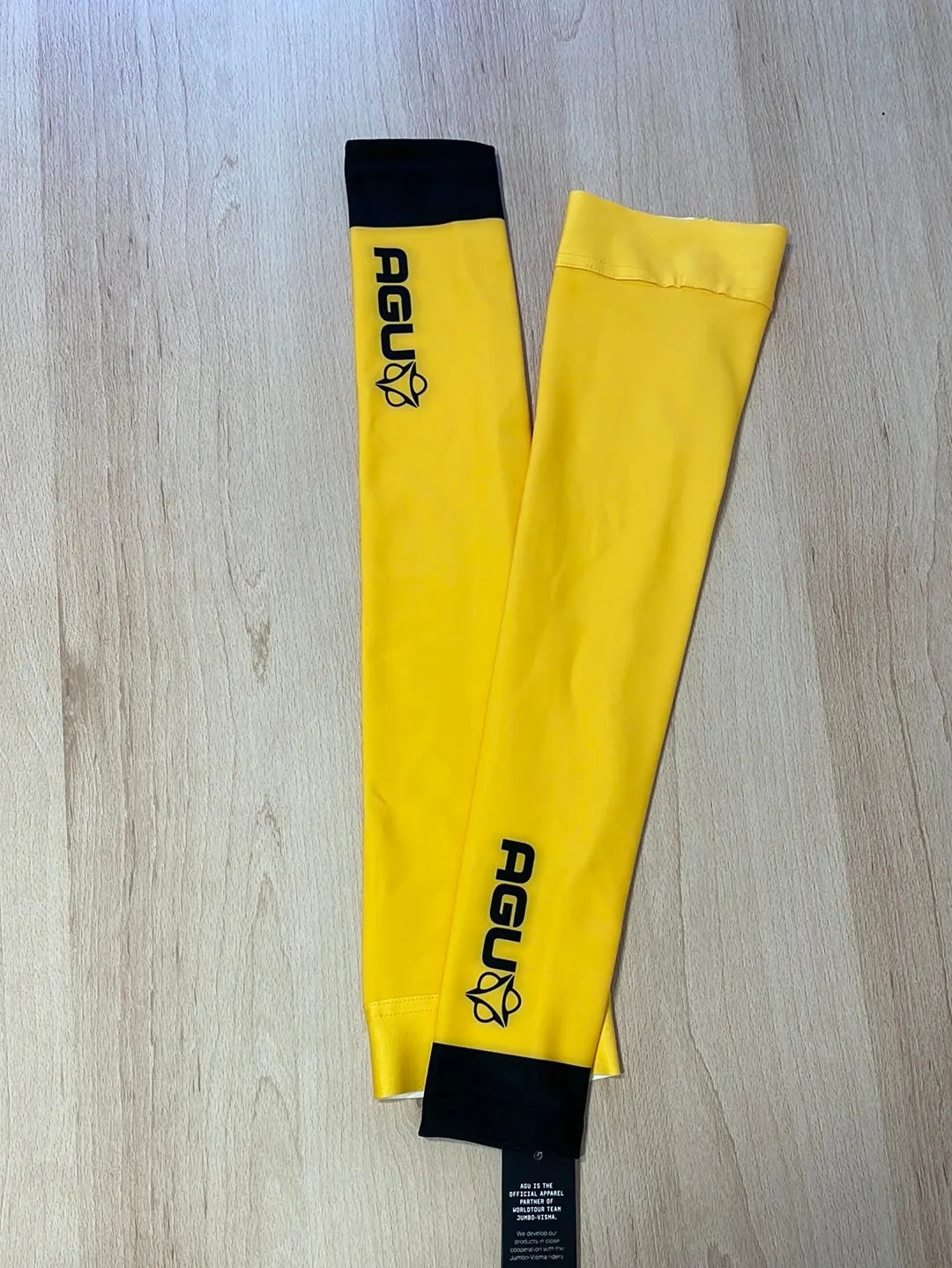 Team Jumbo Visma AGU Arm Warmers Yellow